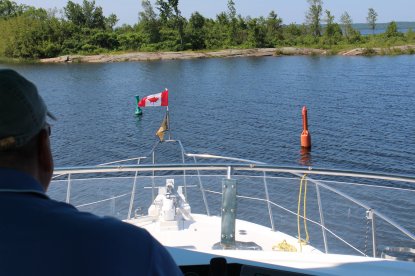 Close markers in Georgian Bay