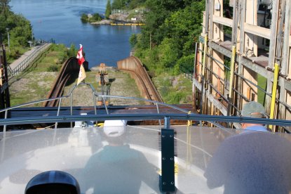 Going down Big Chute
