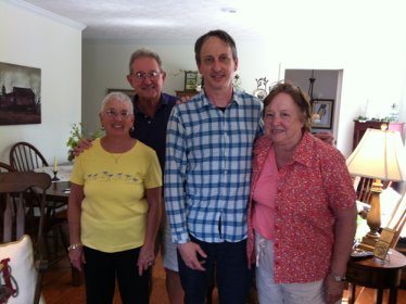 Dave and Joyce with Doug and Bev