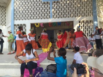 Older women dancing